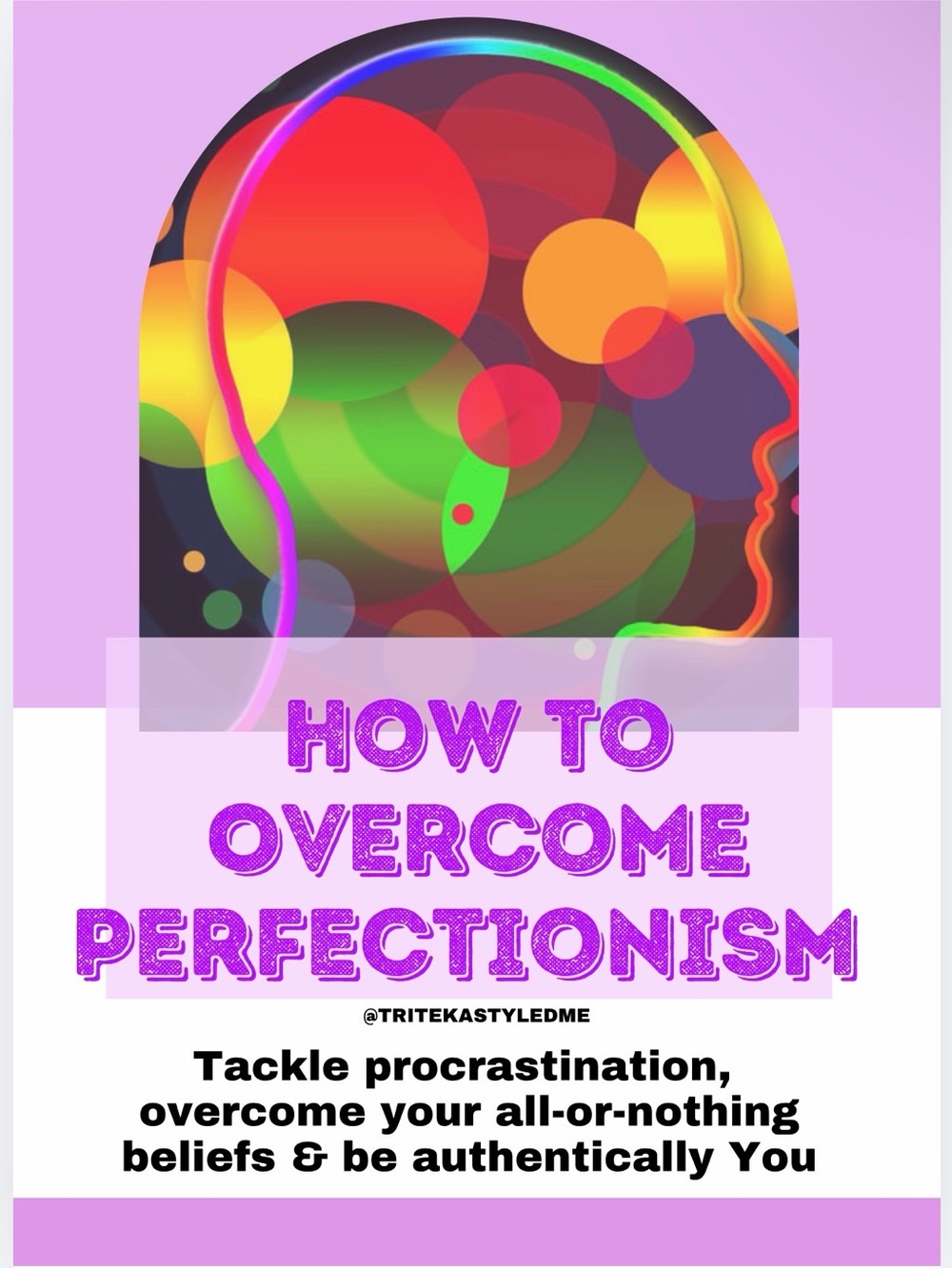 How to Overcome Perfectionism Work Book
